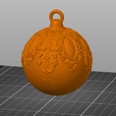 Treo Trang Trí Giáng Sinh Kiểu Baroque/Cổ Điển