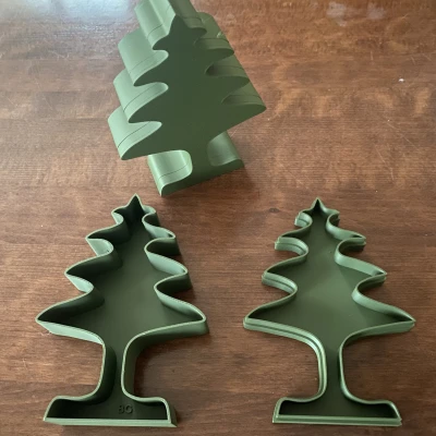 Hộp Quà Hình Cây Thông Noel