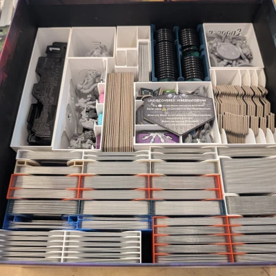 Khay chia hộp Nemesis Retaliation (bản remix) - Hỗ trợ thẻ bọc bài, expansion các loại