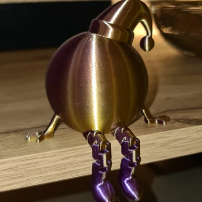 Móc treo Giáng sinh vui nhộn có tay chân (linh hoạt)