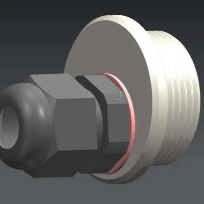 Bộ chuyển đổi bịt kín PG21 sang đầu nối cáp PG9