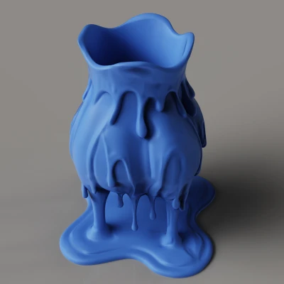 Bình Tan Chảy Kiểu Drip | Trang Trí Nhà Cửa Hiện Đại