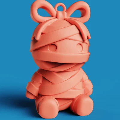 Tượng Xác Ướp Chibi Dễ Thương | Đồ Chơi Bàn Xinh Xắn