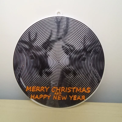 Trang Trí Tường Nghệ Thuật Xoắn Ốc – Tuần Lộc Giáng Sinh