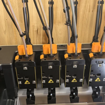 Chống Rối Dây Đầu Máy In Snapmaker U1 và Cố Định Ống PTFE