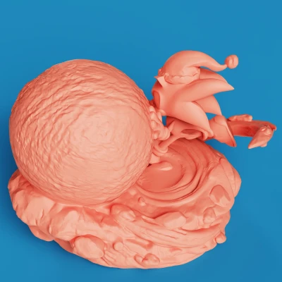 Sonic The Hedgehog Quả Cầu Tuyết | Mô Hình Giáng Sinh