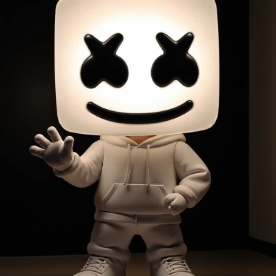 Mô Hình DJ Marshmello (Christopher Comstock) Phong Cách Funko