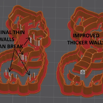 Khuôn Cắt Bánh Quy Giáng Sinh Hình Alpaca Dày Dặn Hơn