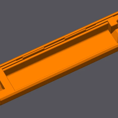 Phần Đáy Của Bộ Gác Dây - Mặt Sau Liền
