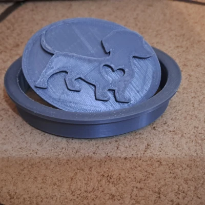 Khuôn bánh quy hình Dachshund