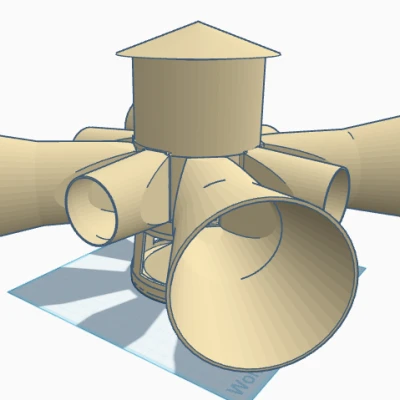 Còi Báo Động Ngoài Trời Sentry 10v