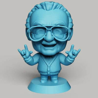 Tượng Stan Lee Tribute | Phong Cách Bobblehead Huyền Thoại Marvel