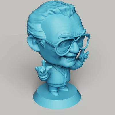 Tượng Stan Lee Tribute | Phong Cách Bobblehead Huyền Thoại Marvel