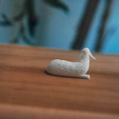 Mô Hình Cừu Nằm