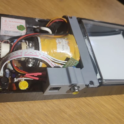 Ngàm Phẳng Gắn Jack CRT 4 inch