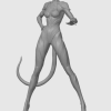 Mô hình Warhammer Cat-girl 2 - Thumbnail 1