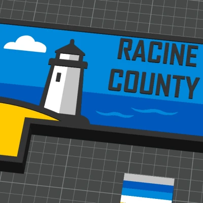 Mô hình trưng bày tường Hạt Racine, Wisconsin, Hoa Kỳ