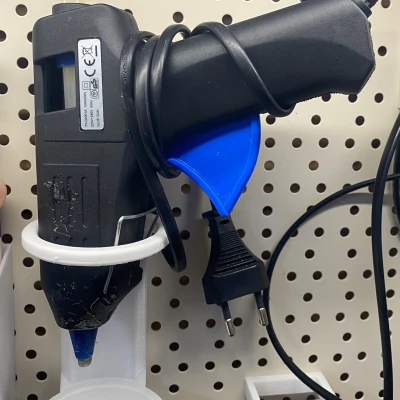 Giá Đỡ Súng Bắn Keo Trên PegBoard