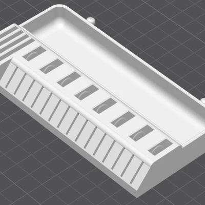 Giá đỡ USB & Thẻ Micro SD kèm Khay cho Pegboard