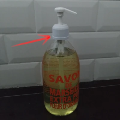 Nắp bình xà phòng cho chai thủy tinh 28mm