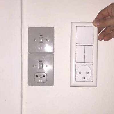 Khung và nắp che cho công tắc LK FUGA