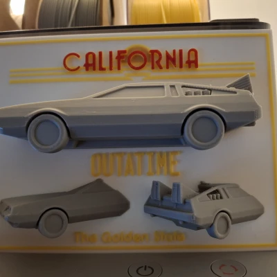 Mô Hình DMC DeLorean Trở Lại Tương Lai