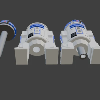 Star Wars DJ Knobs - BB8 R2D2 & R4