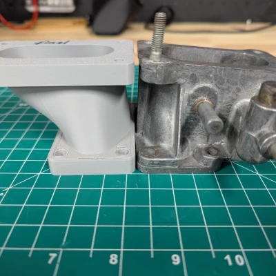 Cổ hút cho động cơ Fiat 850 trên xe Fiat 600 độ