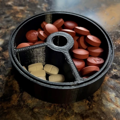 Hộp Đựng Thuốc Kiểu Dáng Cứng Cáp