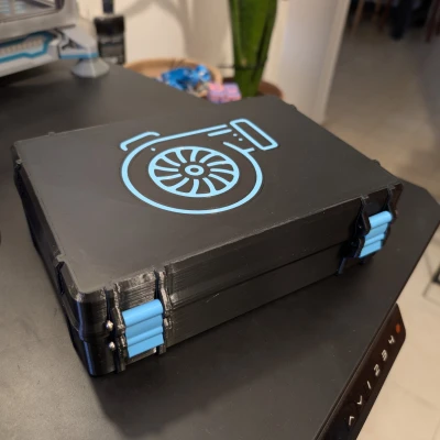 Hộp Cứng Quạt Turbo Siêu Mạnh