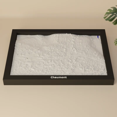 Chaumont, Pháp - Mô hình thu nhỏ 3D