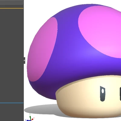 Mô Hình Nấm Mario (Thường và Độc)