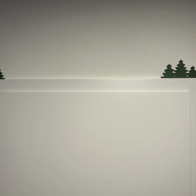 Đồ Trang Trí Cây Thông Noel Cho Khung Cửa Hoặc Mép Màn Hình