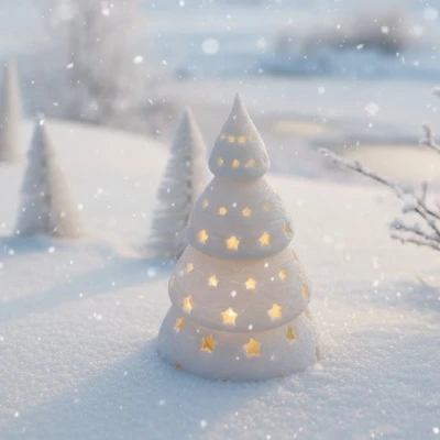 Ngôi Sao Cây Thông Noel Có Đèn LED