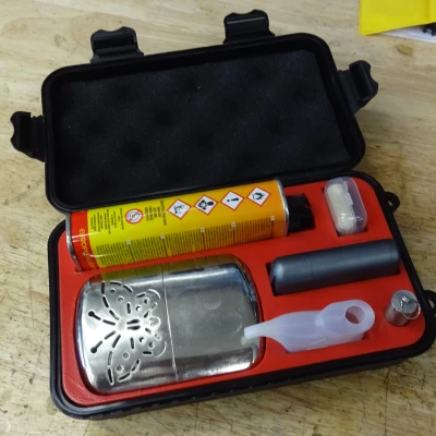 Vỏ Hộp Đựng Bật Lửa Giữ Ấm Tay Kiểu Zippo "Nhái"