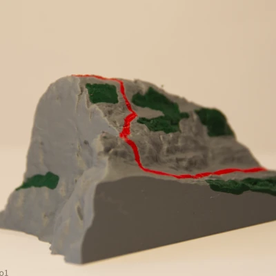 Mô Hình 3D Sigriswiler Rothorn