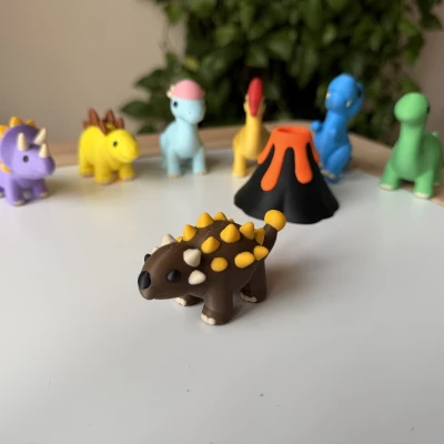 Mô hình Khủng long Ankylosaurus Siêu Ngầu