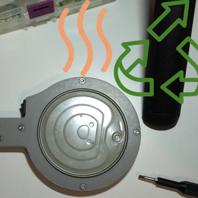 Tự làm Máy sưởi USB từ nắp lon tái chế / Thiết bị giảm đau bụng kinh