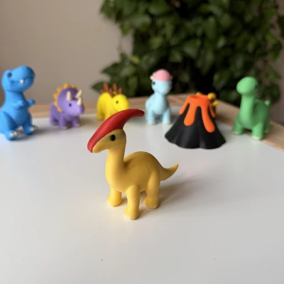 Mô hình khủng long Parasaurolophus