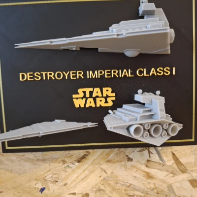Tàu Khu Trục Lớp Imperial I - Starwars