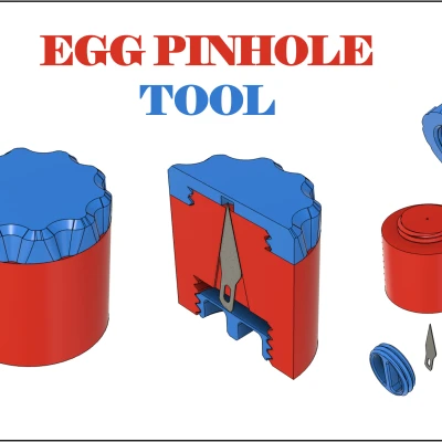 Dụng Cụ Tạo Lỗ Vỏ Trứng