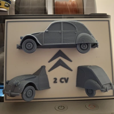 Mô hình xe Citroen 2cv