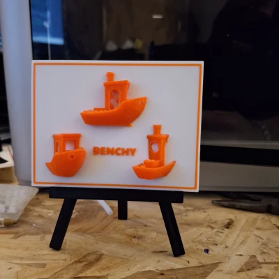 Xe Benchy 3D Mẫu In