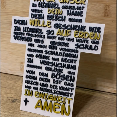 Chữ Cha chúng ta trên Thánh Giá