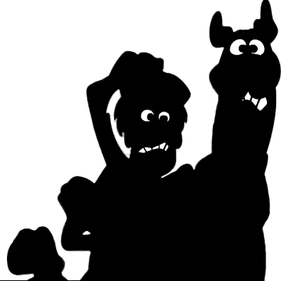 Tranh Góc Scooby Doo và Shaggy (Sợ Hãi)