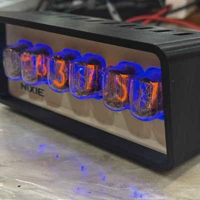 Hộp cho bộ kit đồng hồ Nixie IN-12 của diynixie