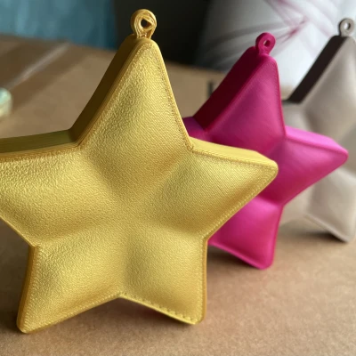 Ngôi Sao và Trái Tim Giáng Sinh Phồng