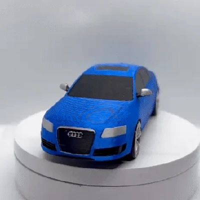 Audi RS6 Limousine Kit Card (Tỷ lệ 1:24)