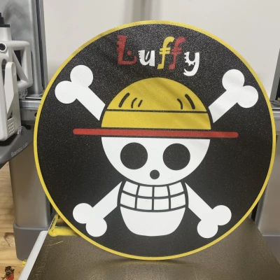 Đĩa Luffy One Piece 4 Màu