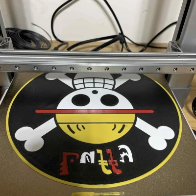 Đĩa Luffy One Piece 4 Màu